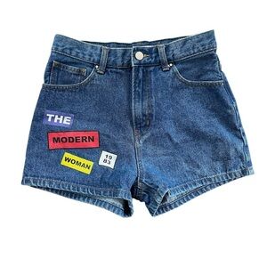 Jucy Judy “The Modern Woman 1983” denim jean shorts Sz 26